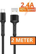 USB-C naar USB kabel geschikt voor Samsung S21 / A12 - Samsung Tab A7 - oplader kabel - lader - kabel - oplader - 1-PACK