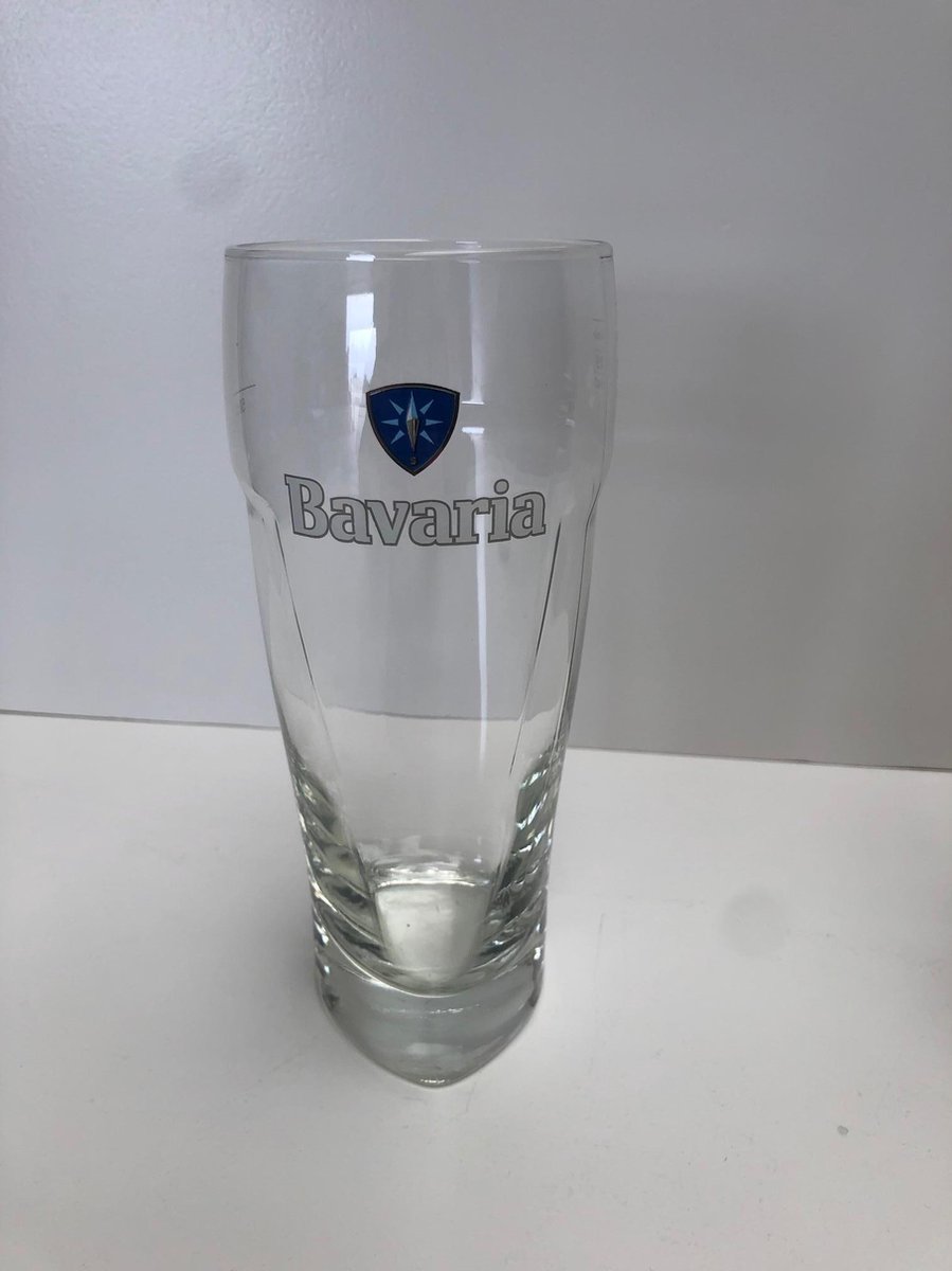 6x 50cl Bavaria Bierglas Halve Liter Bierglazen Gripglas bier glas glazen |  bol