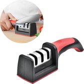 HMerch™ Messenslijper - 3-delig - Voor alle soorten messen - Doortrekslijper
