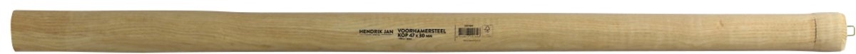 Hendrik Jan - Voorhamersteel - Kop 47x30 mm - 90 cm steel - Essenhout