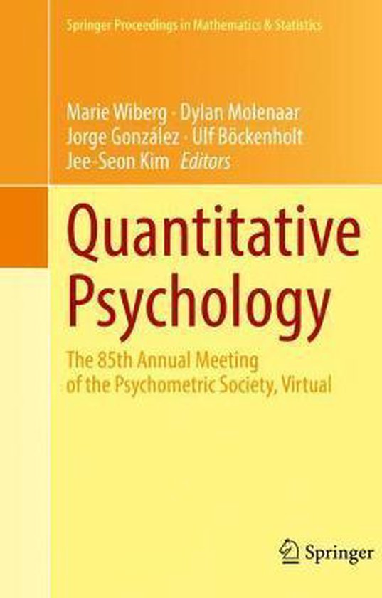 Quantitative Psychology 9783030747718 Boeken