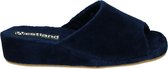 Westland -Dames -  blauw donker - slippers & muiltjes - maat 38
