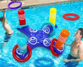 RingOn - Opblaas spel ringwerpen - Zwembad - Voor kind en volwassene