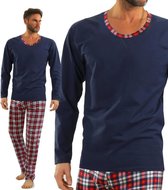 Sesto senso- pyjama-Waldi - marineblauw- 100 % katoen XXL