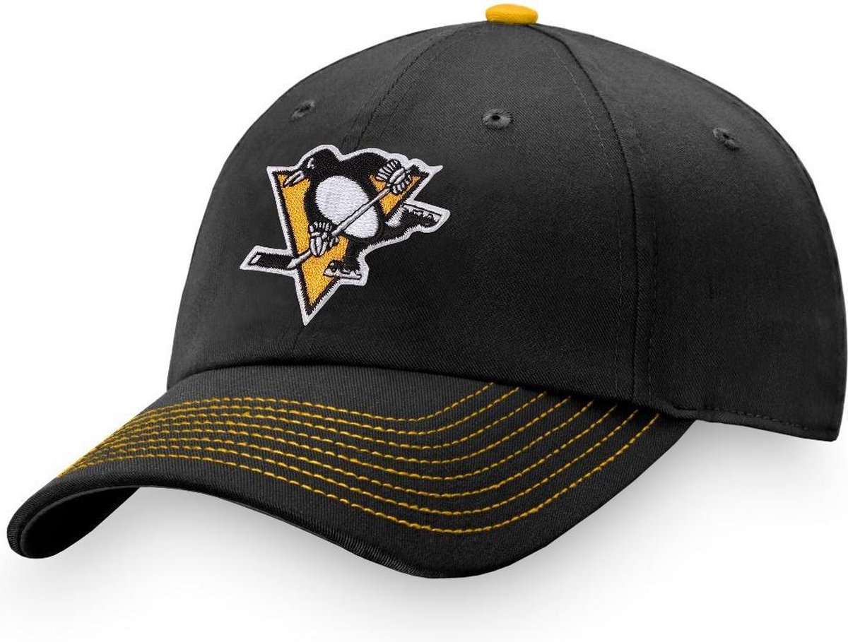 Fanatics Fan Adjustable Cap Pittsburgh Penguins Zwart Os