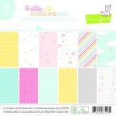 Hello Sunshine Remix Petite 6x6 Inch Paper Pack (LF2199)