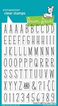 Violet's ABCs Clear Stamps (LF732)