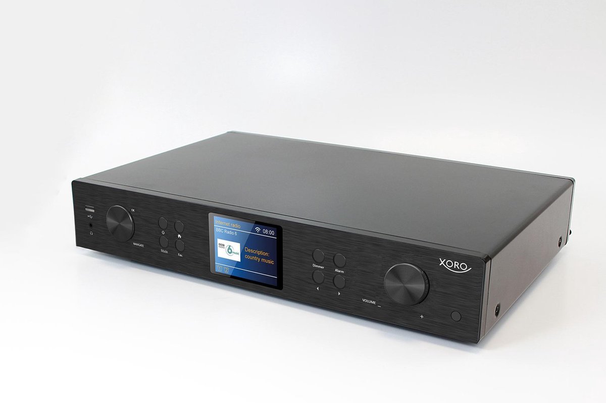 Xoro HFT 440 HiFi tuner met Internet - DAB+ - FM - Bluetooth - Spotify connect