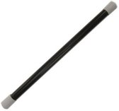 Toverstaf - Zwart wit - 26cm - Verkleedaccessoire - Een Stuk