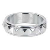 iXXXi jewelry single ring Sophia zilverkleurig staal - Maat 20