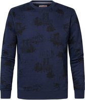 Petrol Industries - All-over print sweater Heren - Maat L