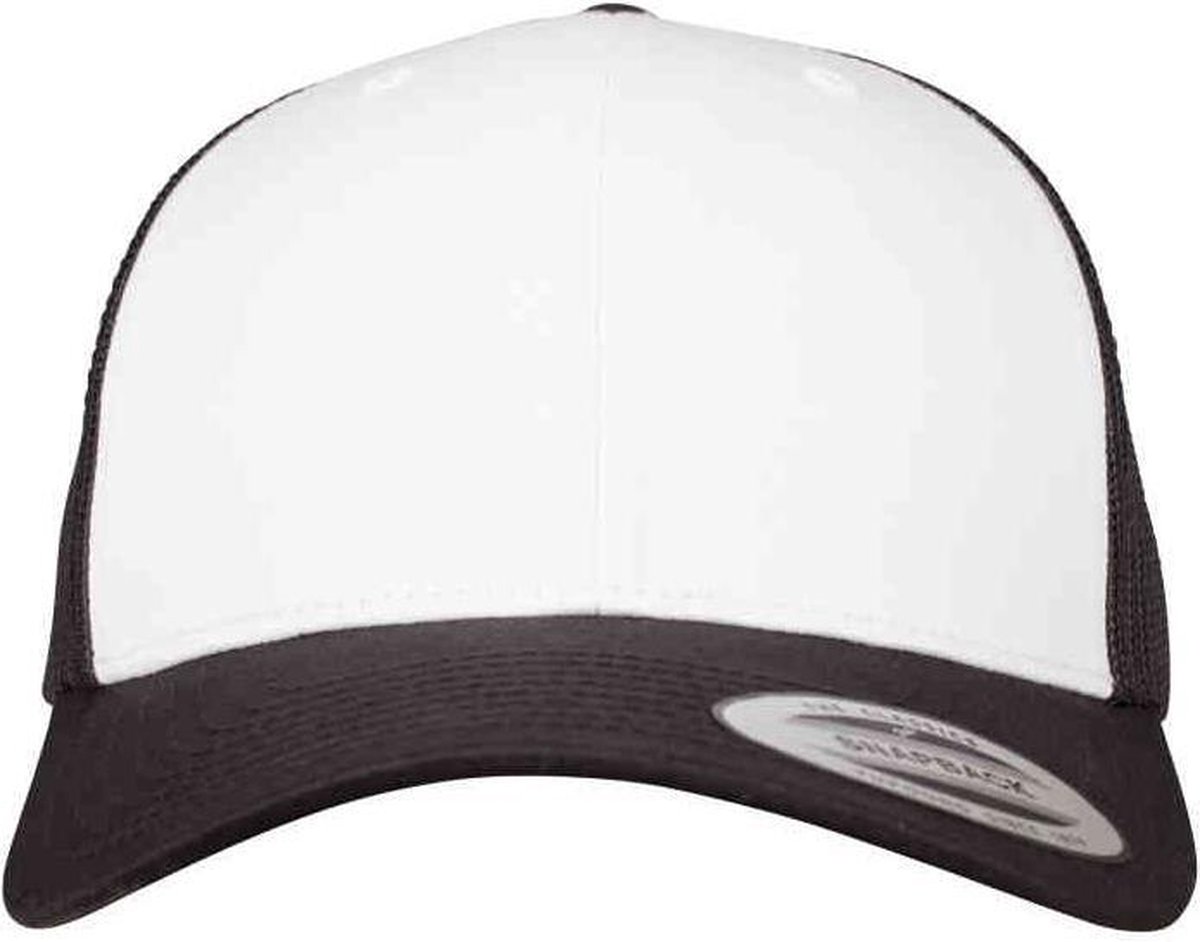 Urban Classics Trucker pet Retro Colored Zwart/Wit