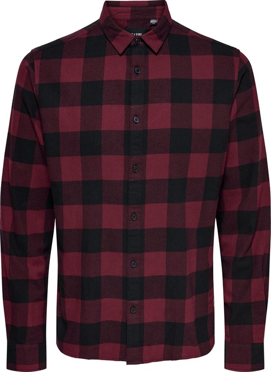 Only & Sons Overhemd OnsGudmund Silver Lining | STOUT! Jeans