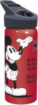 Drinkfles - Mickey Mouse - rood - 710 ml