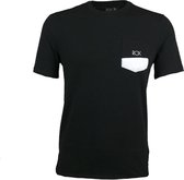 Rox - Heren T-shirt Jax - Zwart - Slim Fit - Maat S
