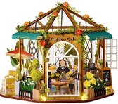 CUTE ROOM - DIY Miniatuur Houten Poppenhuis Bouwpakket - GD-001 Garden Cafe