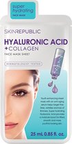 Skin Republic - Hyaluronic Acid + Collagen Face Sheet Mask