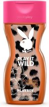 Playboy Play it Wild 250ml douchegel Vrouwen Lichaam Karamel