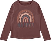 NAME IT NMFVEEN LS TOP OO Meisjes T-shirt - Maat 110