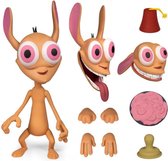 SUPER7 Animaniacs Ultimates! Figure - Statuina Yakko 18 Cm Con Accessori - Testine E Mani Intercambiabili, Puntatore, Dinamite, Lavagna - Collezione