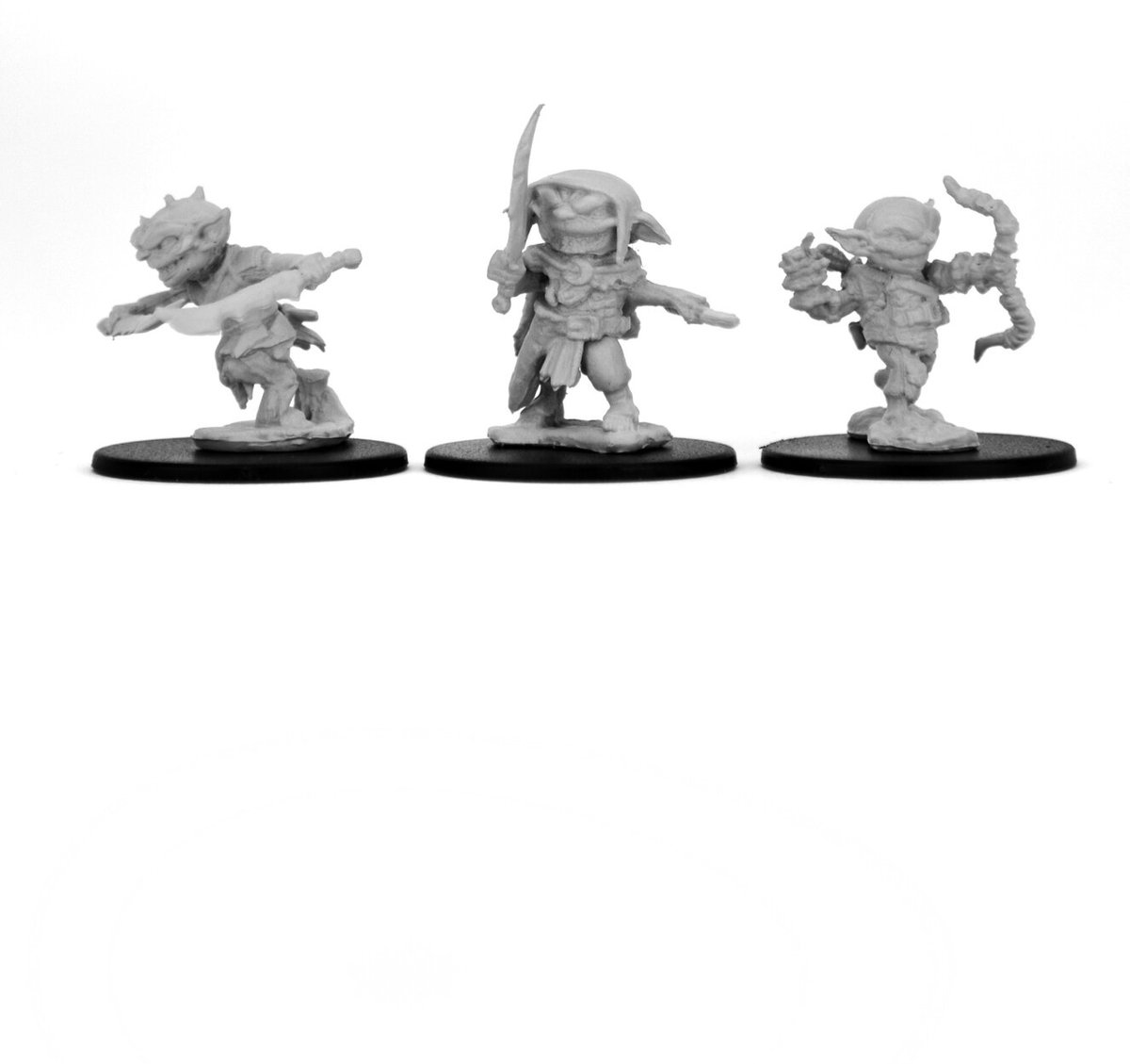 Pathfinder Deep Cuts Unpainted Miniatures: Goblins