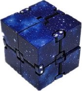 Cube infini Bleu espace – Cube Fidget