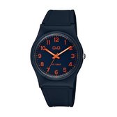Mooi Donkerblauw (sport) horloge van Q&Q model vs42j015y 10 bar waterdicht ideaal voor sporten/ zwemmen