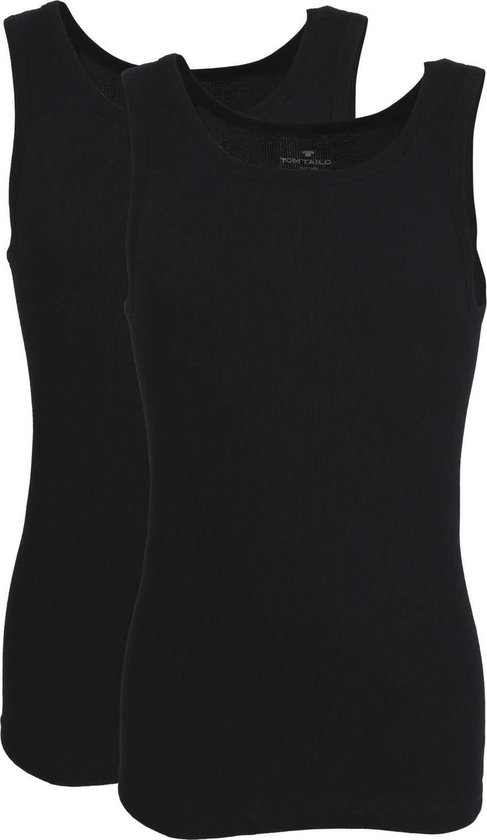Tom Tailor - 2 Pack - Heren Onderhemd - Maat 2XL