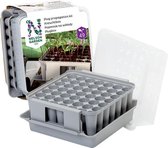 Nelson Garden kweekkast Minikas en Pluggbox, Ontkiem Kit voor 49 Planten geschikt voor Zaailingen Kweken en Verplanten