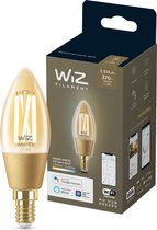 WiZ 8718699787257Z, Ampoule intelligente, Wi-Fi/Bluetooth, Ambre, LED, E14, C35