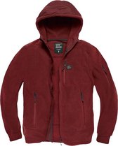 Vintage Industries Lanford polar fleece jacket burgundy