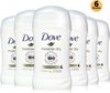 Dove Invisible Dry Deodorant Stick - Anti Transpirant Deo Stick met 0% Alcohol - 48 Uur Zweetbescherming - Deodorant Vrouw - 6-Pack