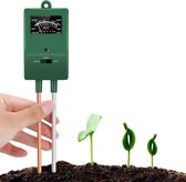 SmartImprove Bodemtester, 3-in-1 Tester, Vochtinbrengende Bodem, Voor Plantenaarde, Tuinbouw, Boerderij, Gazononderhoud, Binnen en Buiten, Geen Batterijen Nodig.