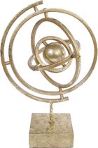 Sculptuur "Atmosfeer" | goud metaal | 23,5x17,3x35,5cm