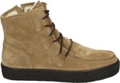 Ca'Shott 18110 - Volwassenen VeterlaarzenHalf-hoge schoenen - Kleur: Taupe - Maat: 37