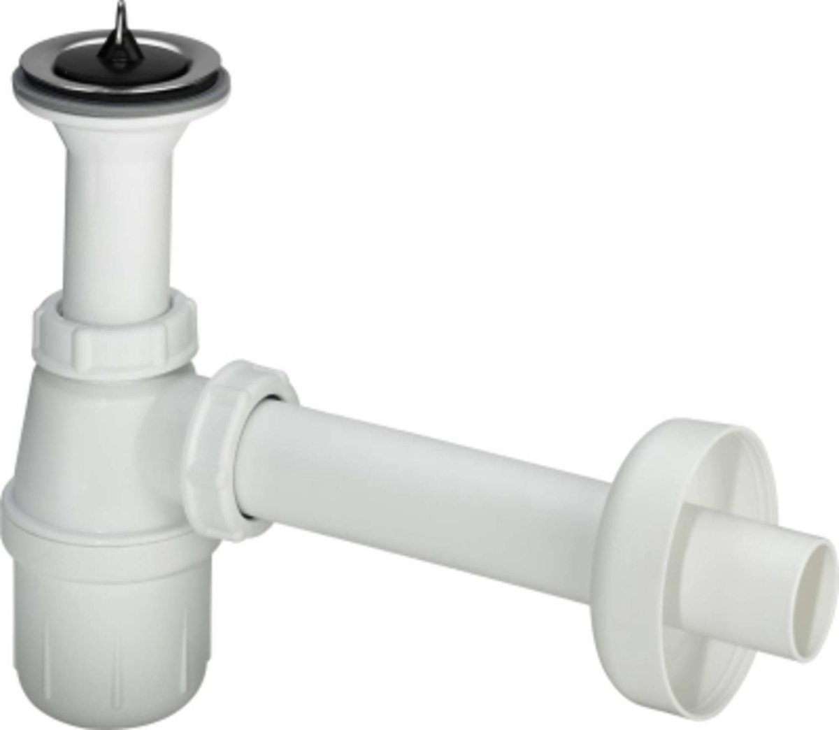 Viega Plugbeker sifon kunststof met muurbuis 40 mm wit