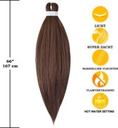 Purfect Hair– 4xProfessionele Pre-Stretched Braiding Hair – 66cm – #30 Muffin – Stijl Haar om te Vlechten