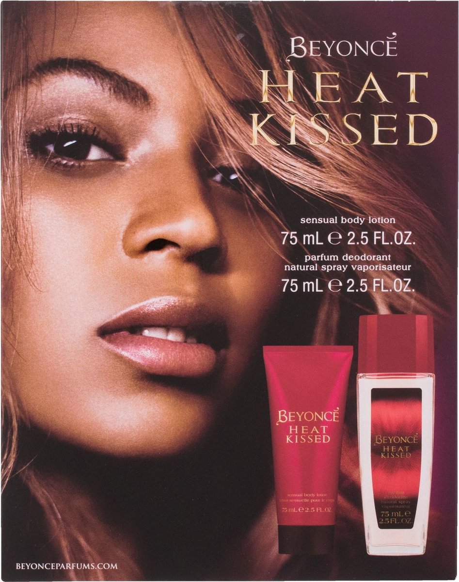Heat Kissed Gift Set Deodorant 75 Ml And Body Lotion Heat Kissed 75 Ml 75ml