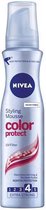 Nivea Styling Mousse - Color Protect Met UV-Filter - Extra Strong nr. 4 - 2 x 150 ml