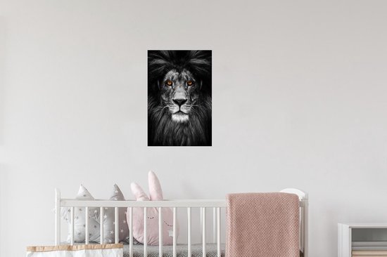 Stickers Stickers muraux - Animaux sauvages - Portrait - Couleur - 20x30 cm - Film adhésif