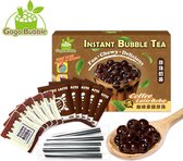 Bubble Tea Starters Kit met Boba - Koffie smaak - Bubble Thee drinken in 45 seconden