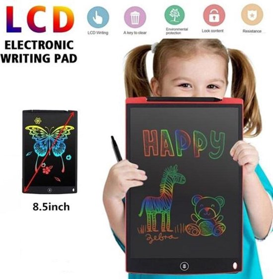 Tableau Lumineux LED à Dessin Avec 7 Stylos De Couleurs - écran Effaçable Pour Enfants Et Bureau - 2