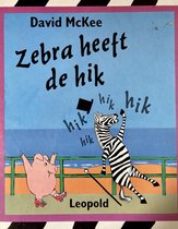 Zebra heeft de hik