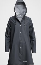 Stutterheim - Regenjas voor dames - Mosebacke Leightweight -Donkergrijs - maat XXXS