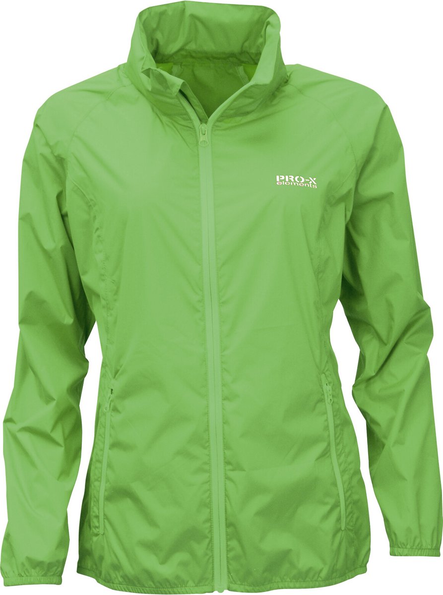 Pro-X Elements - Opbergbare regenjas voor dames - LADY PACKable - Bamboe groen - maat 48