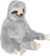 knuffel luiaard 38 cm pluche grijs