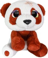 panda junior 15 cm pluche bruin/wit