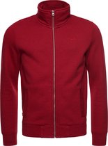 Superdry Heren Trui Trainingsvest met Vintage Logo, borduursel en rits