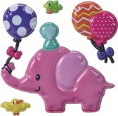 stickers 3D olifant 4-delig