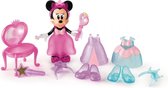 speelset Minnie Mouse junior roze/blauw 16-delig